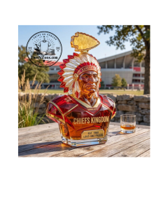 Kansas City Chiefs Heritage Whiskey Decanter 1 Thiet ke chua co ten 68