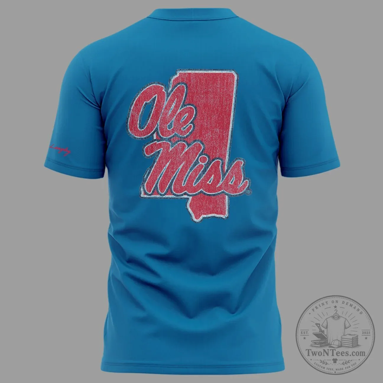 Ella Langley Ole Miss Rebels Concert Tour Blue Graphic T-Shirt 7 Ella Langley Ole Miss Rebels Concert Tour Blue Graphic T-Shirt