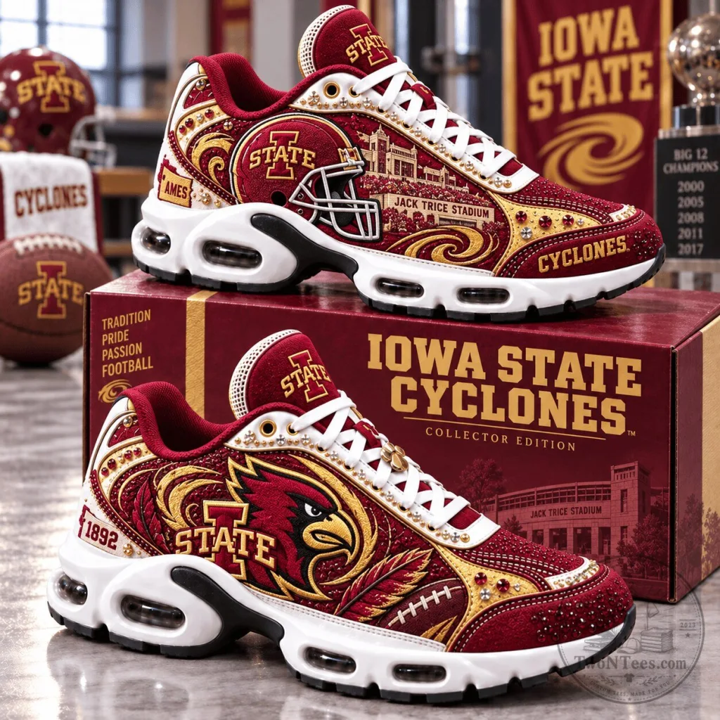 Iowa State Cyclones Jack Trice Stadium Air Max Shoes Iowa State Cyclones Jack Trice Stadium Air Max Shoes