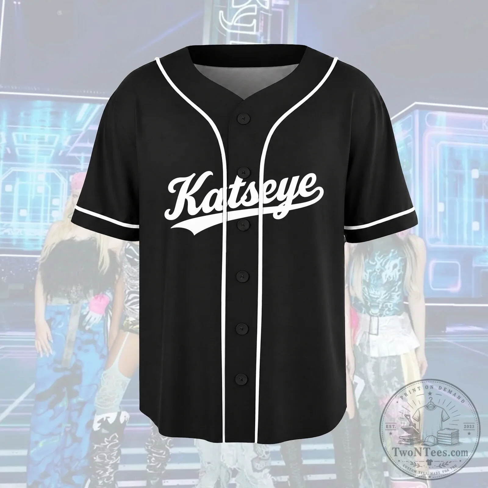 Katseye The Wild World Tour 2026 Baseball Jersey 5 Katseye The Wild World Tour 2026 Baseball Jersey
