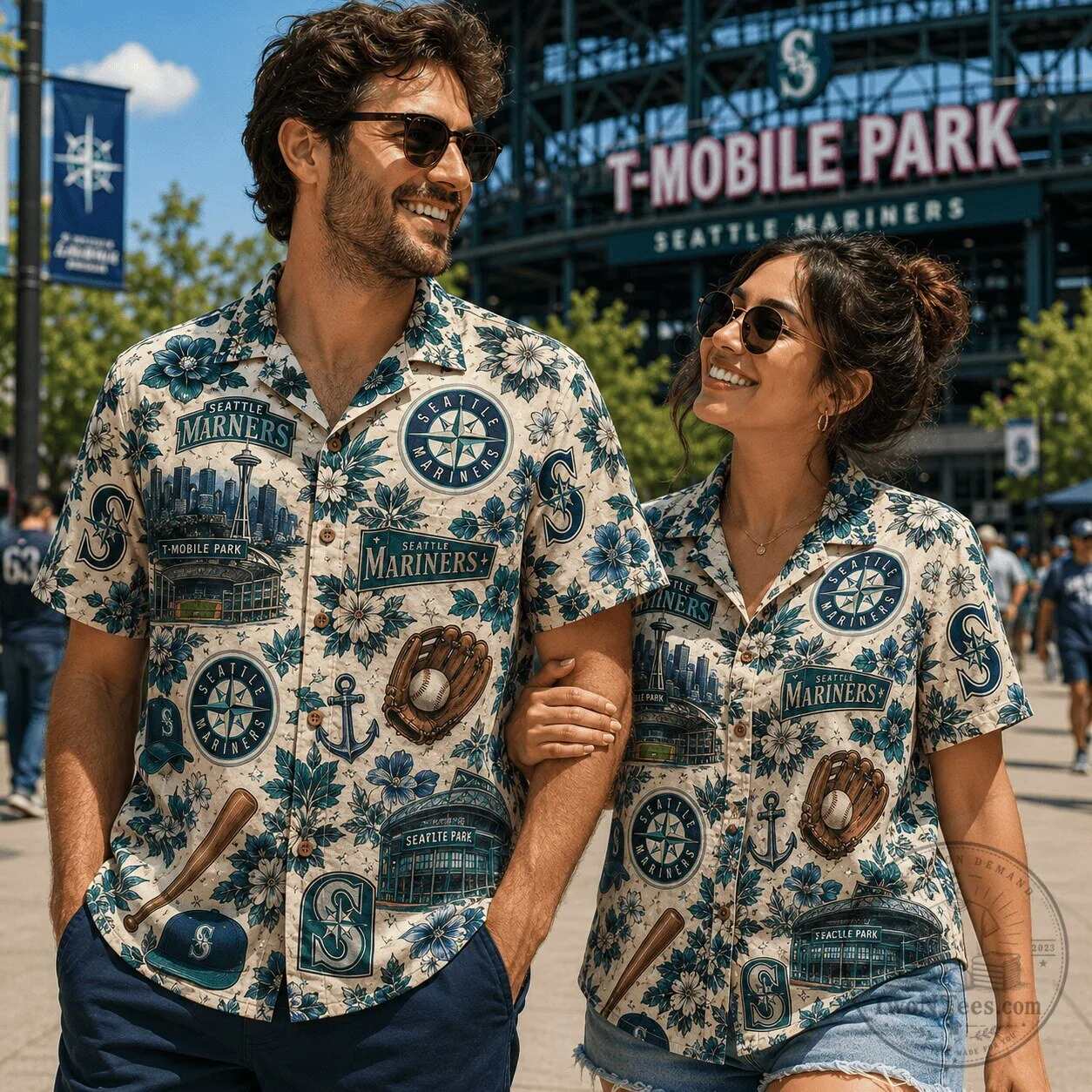 Seattle Mariners Baseball Hawaiian Shirt for Men and Women, T-Mobile Park Fan Apparel
