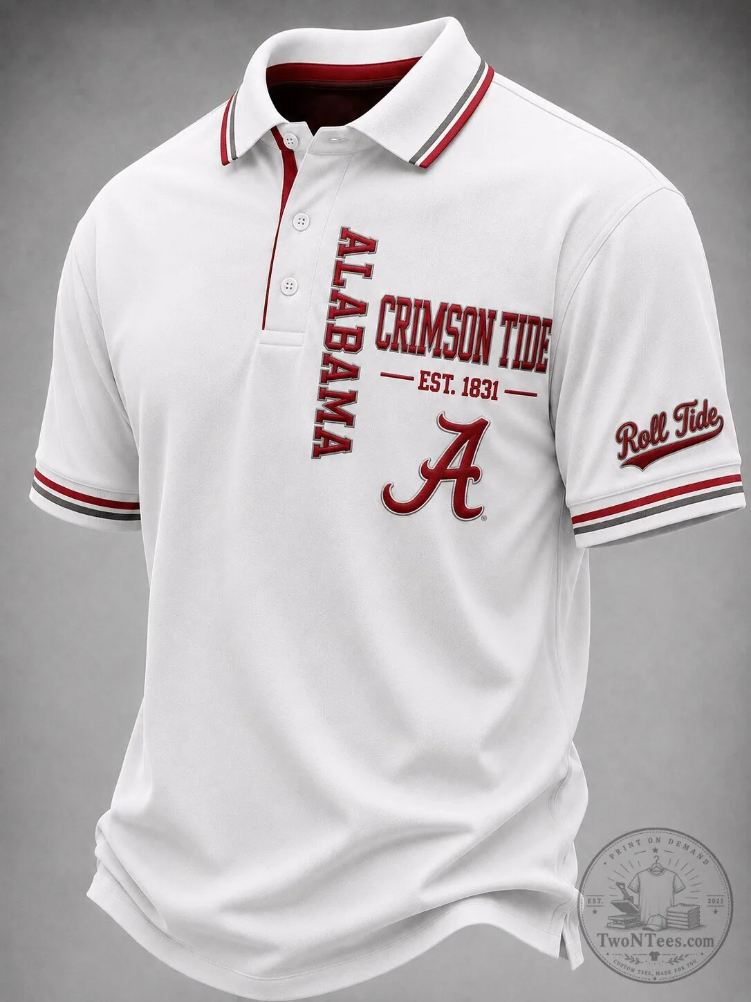 University of Alabama Crimson Tide Football Team Polo Shirt