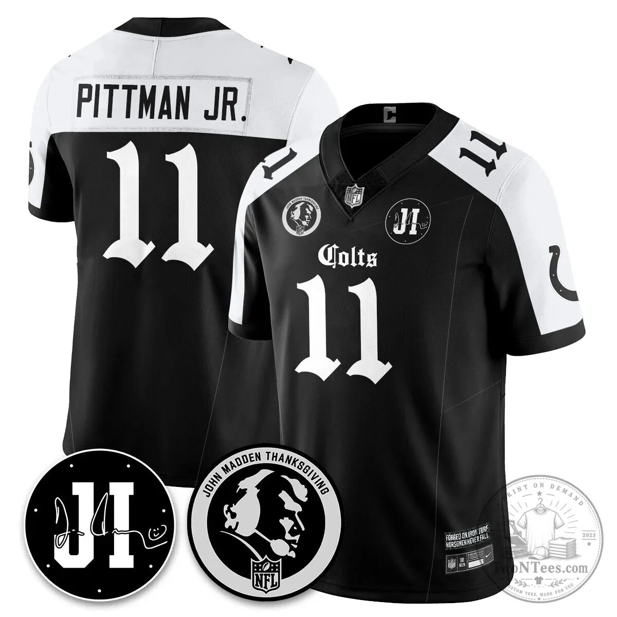Jonathan Taylor Football Jersey for Indianapolis Colts - John Madden Thanksgiving Edition 31 Jonathan Taylor Football Jersey for Indianapolis Colts - John Madden Thanksgiving Edition