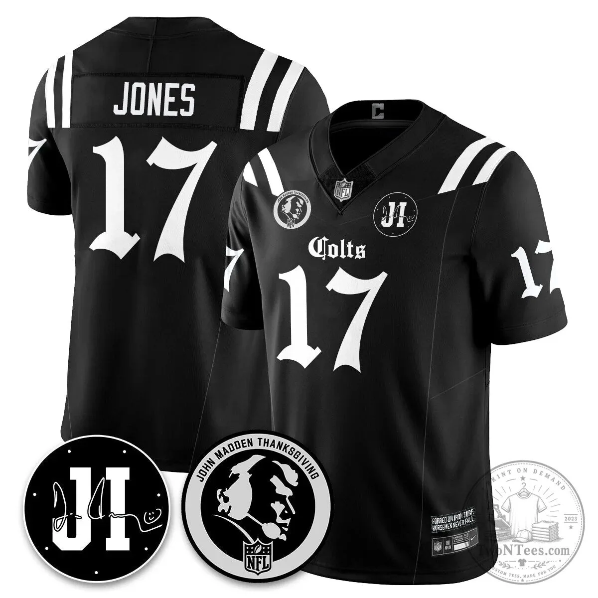 Jonathan Taylor Football Jersey for Indianapolis Colts - John Madden Thanksgiving Edition 35 Jonathan Taylor Football Jersey for Indianapolis Colts - John Madden Thanksgiving Edition