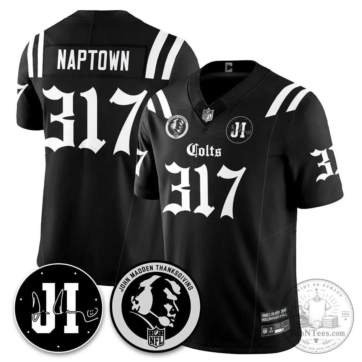 Jonathan Taylor Football Jersey for Indianapolis Colts - John Madden Thanksgiving Edition 36 Jonathan Taylor Football Jersey for Indianapolis Colts - John Madden Thanksgiving Edition
