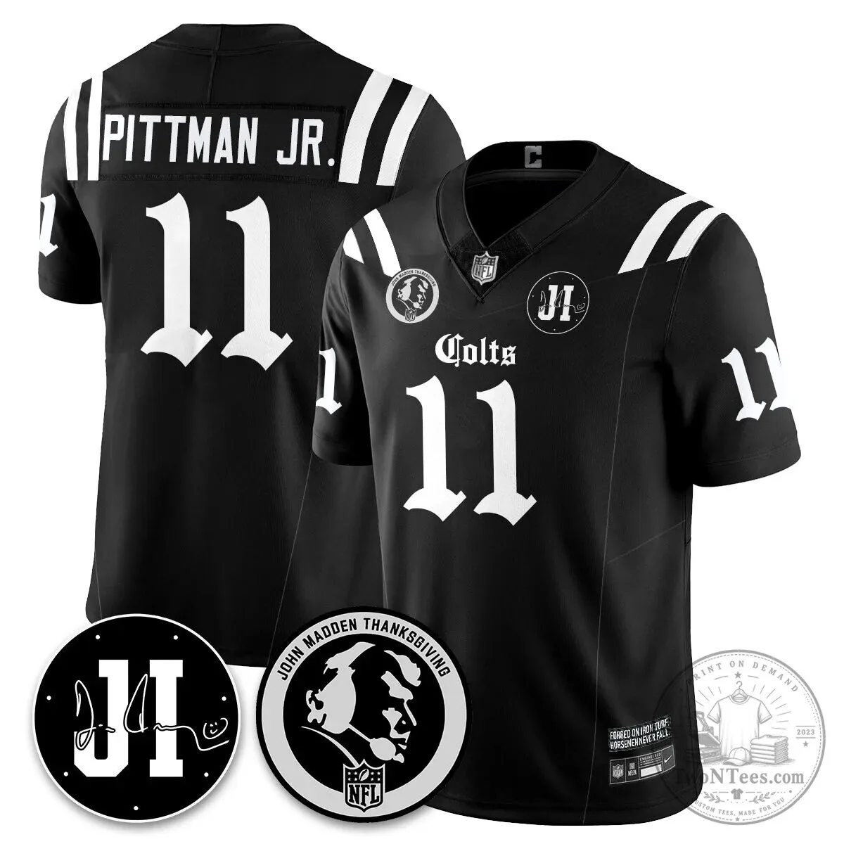 Jonathan Taylor Football Jersey for Indianapolis Colts - John Madden Thanksgiving Edition 39 Jonathan Taylor Football Jersey for Indianapolis Colts - John Madden Thanksgiving Edition