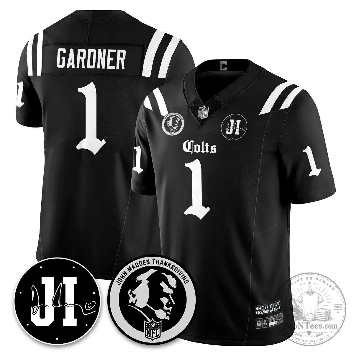 Jonathan Taylor Football Jersey for Indianapolis Colts - John Madden Thanksgiving Edition 40 Jonathan Taylor Football Jersey for Indianapolis Colts - John Madden Thanksgiving Edition