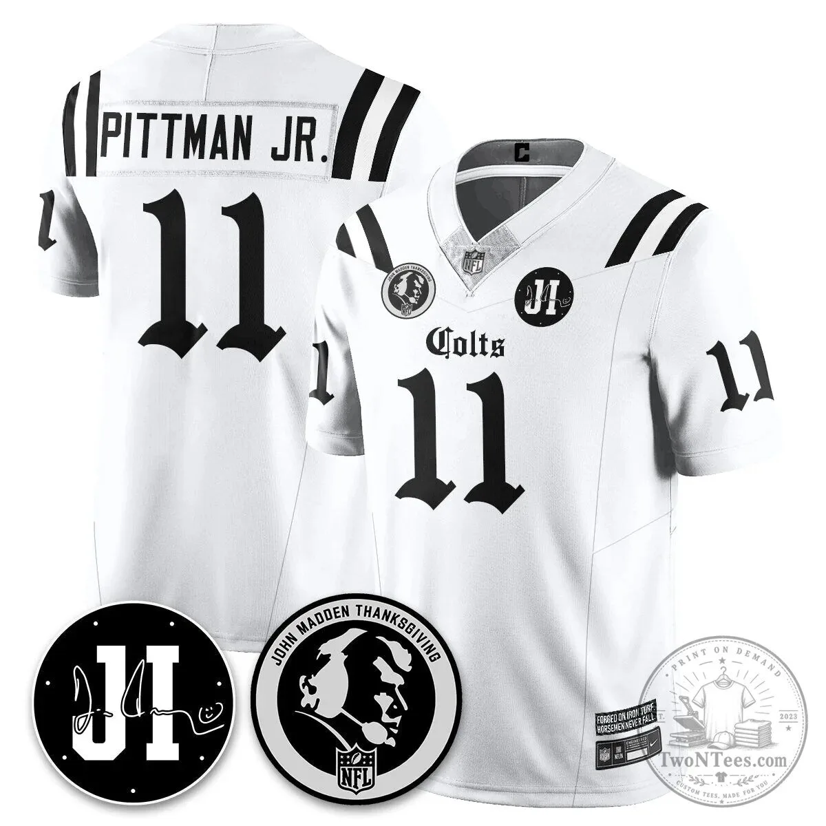 Jonathan Taylor Football Jersey for Indianapolis Colts - John Madden Thanksgiving Edition 47 Jonathan Taylor Football Jersey for Indianapolis Colts - John Madden Thanksgiving Edition
