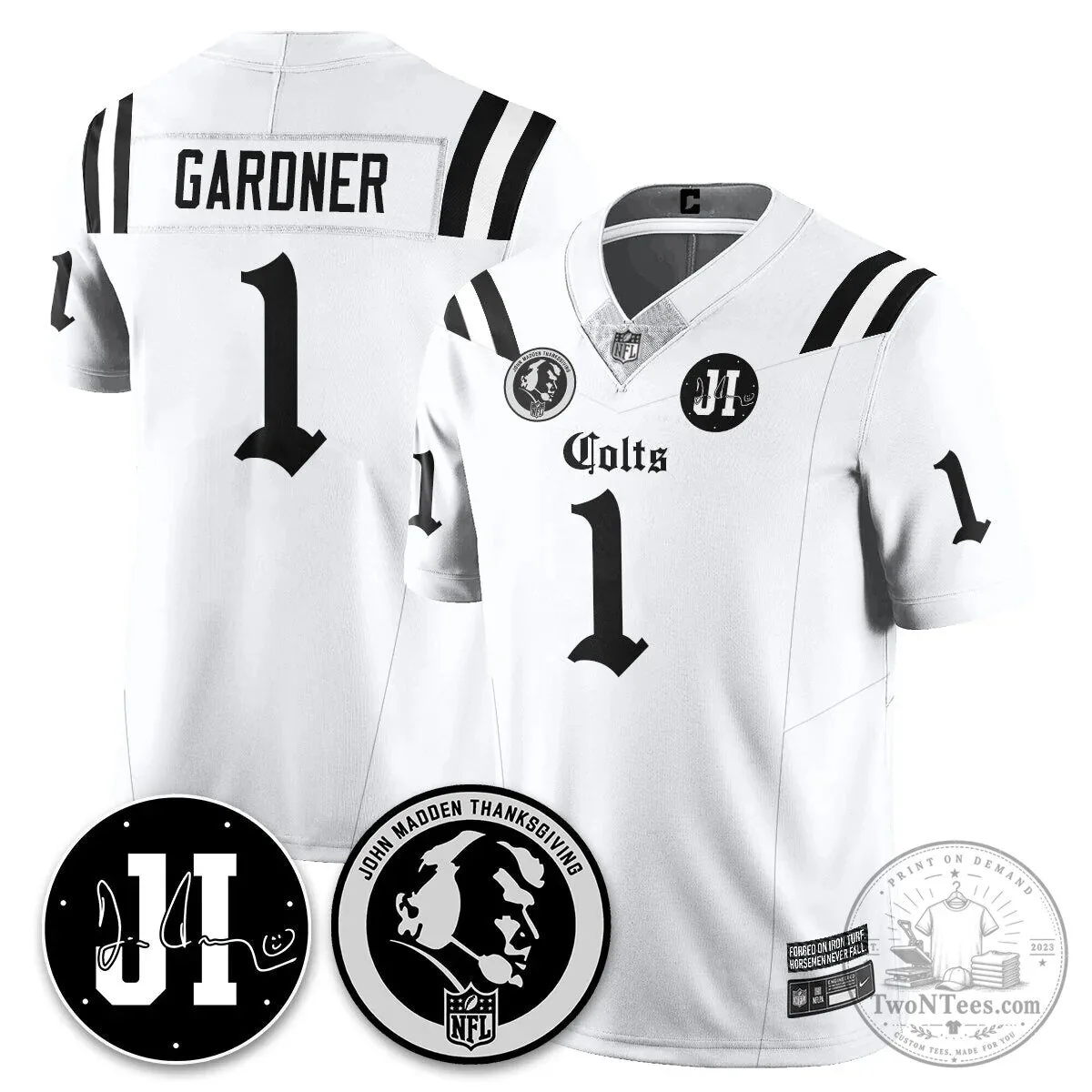 Jonathan Taylor Football Jersey for Indianapolis Colts - John Madden Thanksgiving Edition 48 Jonathan Taylor Football Jersey for Indianapolis Colts - John Madden Thanksgiving Edition