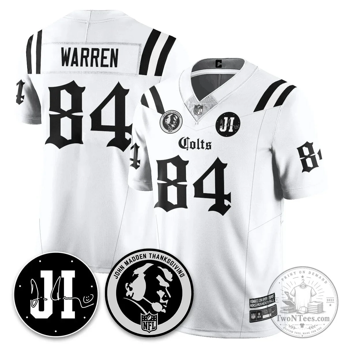 Jonathan Taylor Football Jersey for Indianapolis Colts - John Madden Thanksgiving Edition 49 Jonathan Taylor Football Jersey for Indianapolis Colts - John Madden Thanksgiving Edition