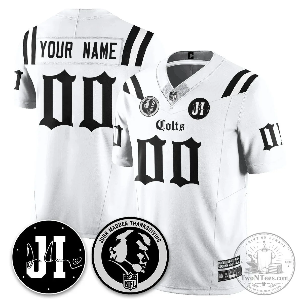 Jonathan Taylor Football Jersey for Indianapolis Colts - John Madden Thanksgiving Edition 53 Jonathan Taylor Football Jersey for Indianapolis Colts - John Madden Thanksgiving Edition