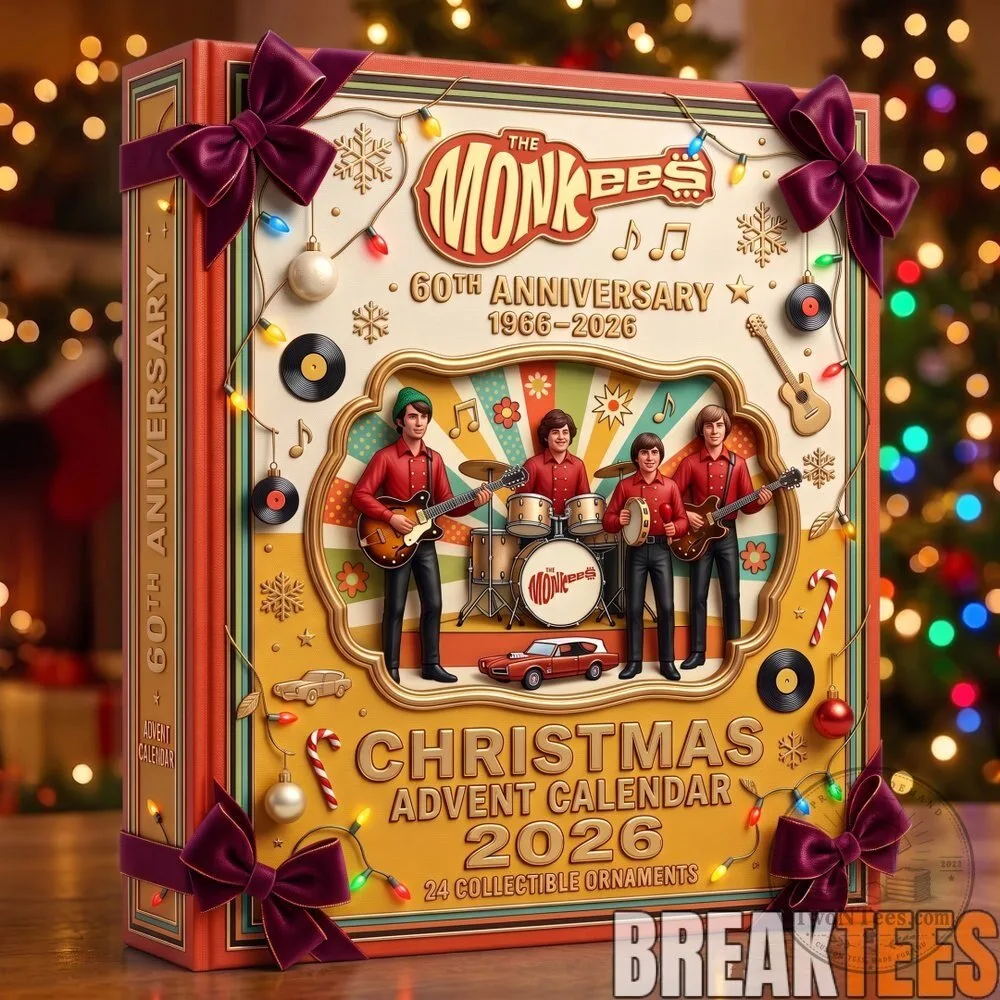 The Monkees 60th Anniversary 2026 Christmas Advent Calendar with 24 Ornaments 3 The Monkees 60th Anniversary 2026 Christmas Advent Calendar with 24 Ornaments