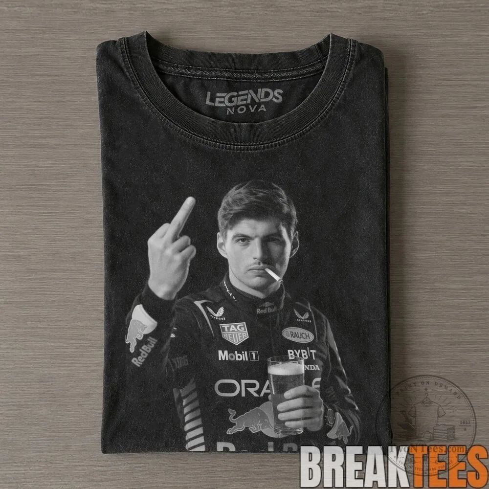 Red Bull Racing Formula 1 World Champion T-Shirt featuring Max Verstappen 5 Red Bull Racing Formula 1 World Champion T-Shirt featuring Max Verstappen