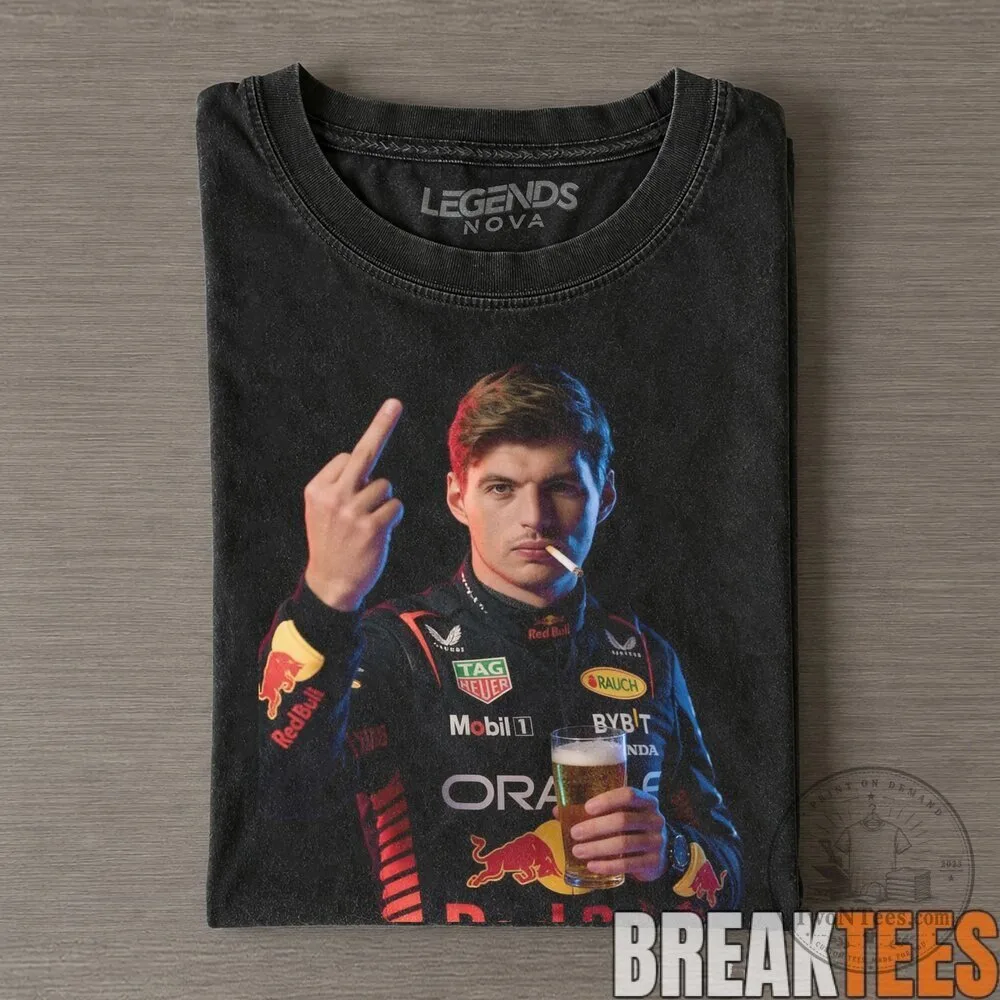 Red Bull Racing Formula 1 World Champion T-Shirt featuring Max Verstappen 6 Red Bull Racing Formula 1 World Champion T-Shirt featuring Max Verstappen