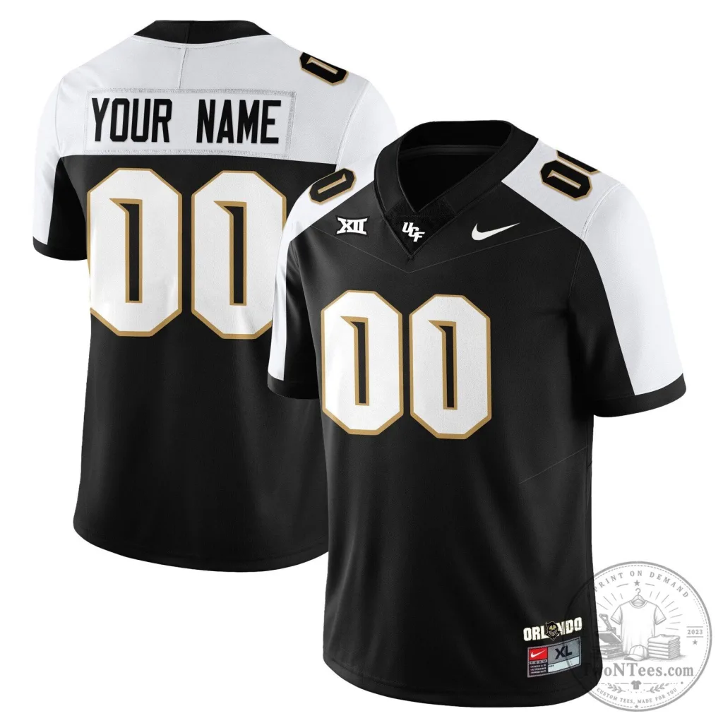 UCF Football Custom Black Core Uniform Stitched Replica Jersey UCF Football Custom Black Core Uniform Stitched Replica Jersey