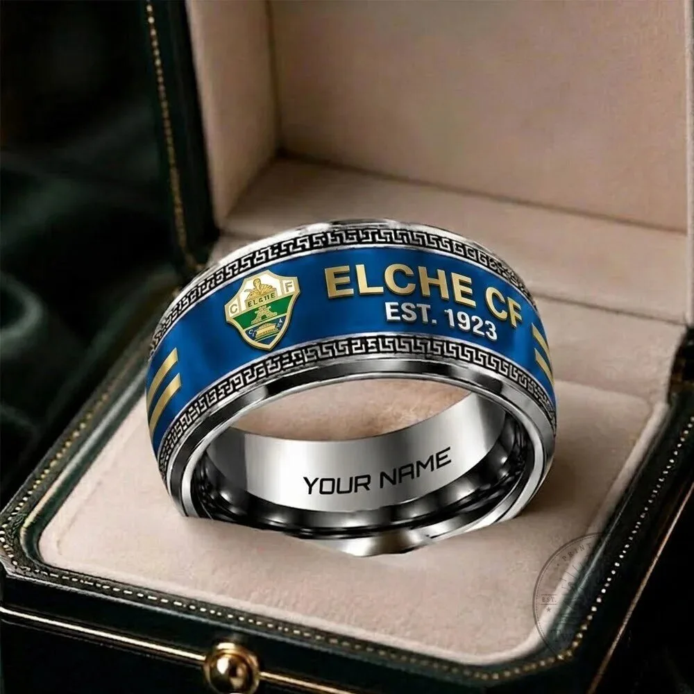 Elche Club de Fútbol La Liga Personalized Soccer Team Ring
