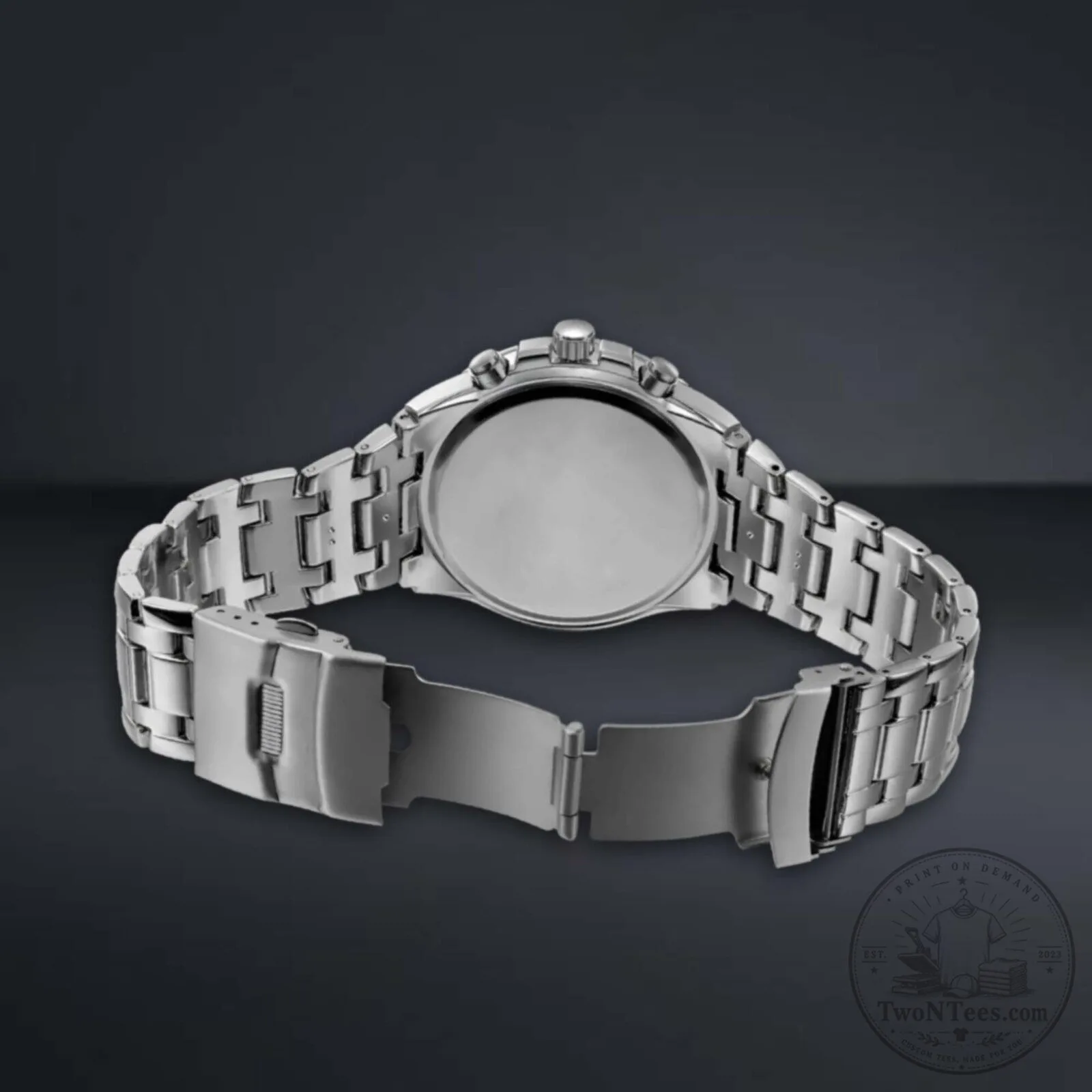 Los Angeles Chargers Football Team Logo Custom Name Stainless Steel Watch 11 Los Angeles Chargers Football Team Logo Custom Name Stainless Steel Watch