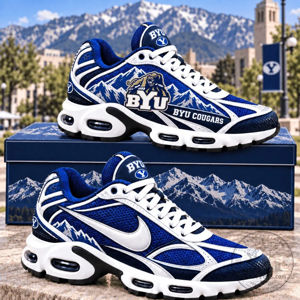 Brigham Young University Cougars Air Max Running Shoes Brigham Young University Cougars Air Max Running Shoes