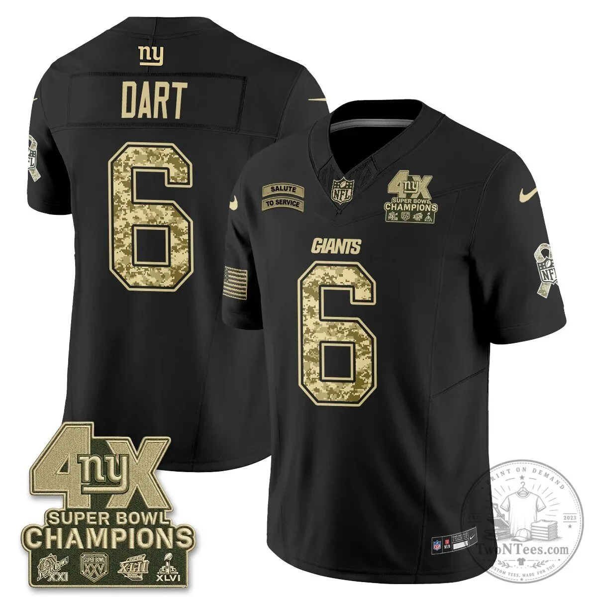 Vapor Football Jersey for the New York Giants Salute To Service 56 Vapor Football Jersey for the New York Giants Salute To Service