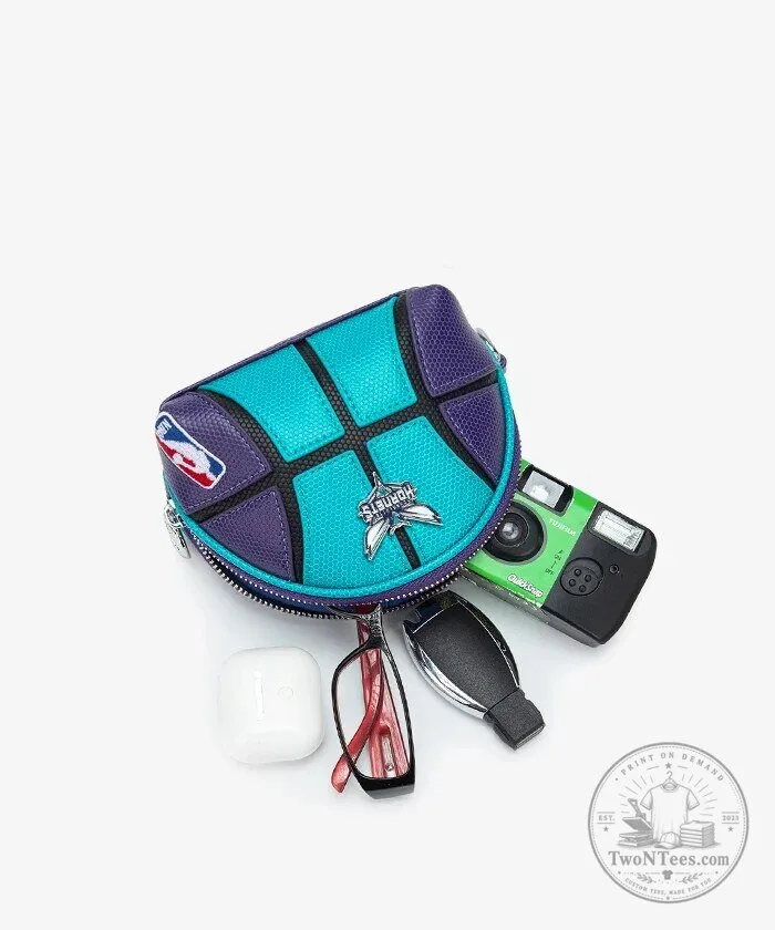 Charlotte Hornets Basketball Wristlet Wallet with NBA Logo 10 Charlotte Hornets Basketball Wristlet Wallet with NBA Logo