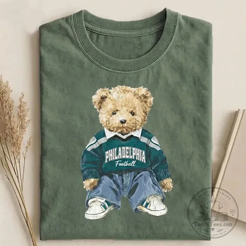 Philadelphia Football Bear Graphic Unisex T-Shirt