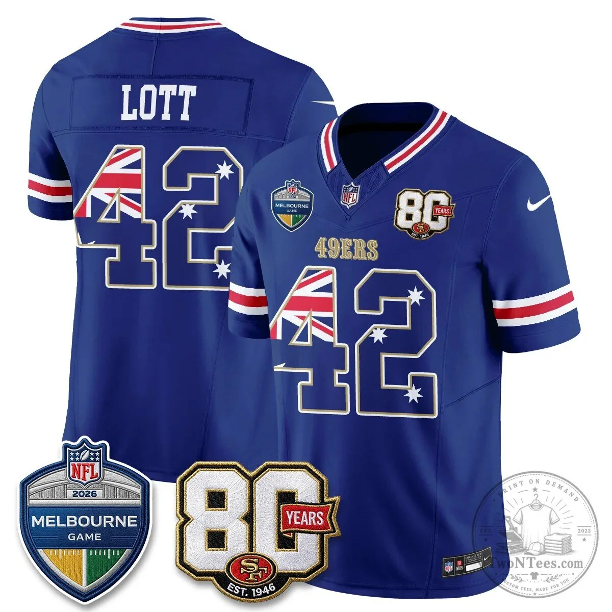 Christian McCaffrey San Francisco 49ers Melbourne Game 2026 Black Football Jersey 91 Christian McCaffrey San Francisco 49ers Melbourne Game 2026 Black Football Jersey