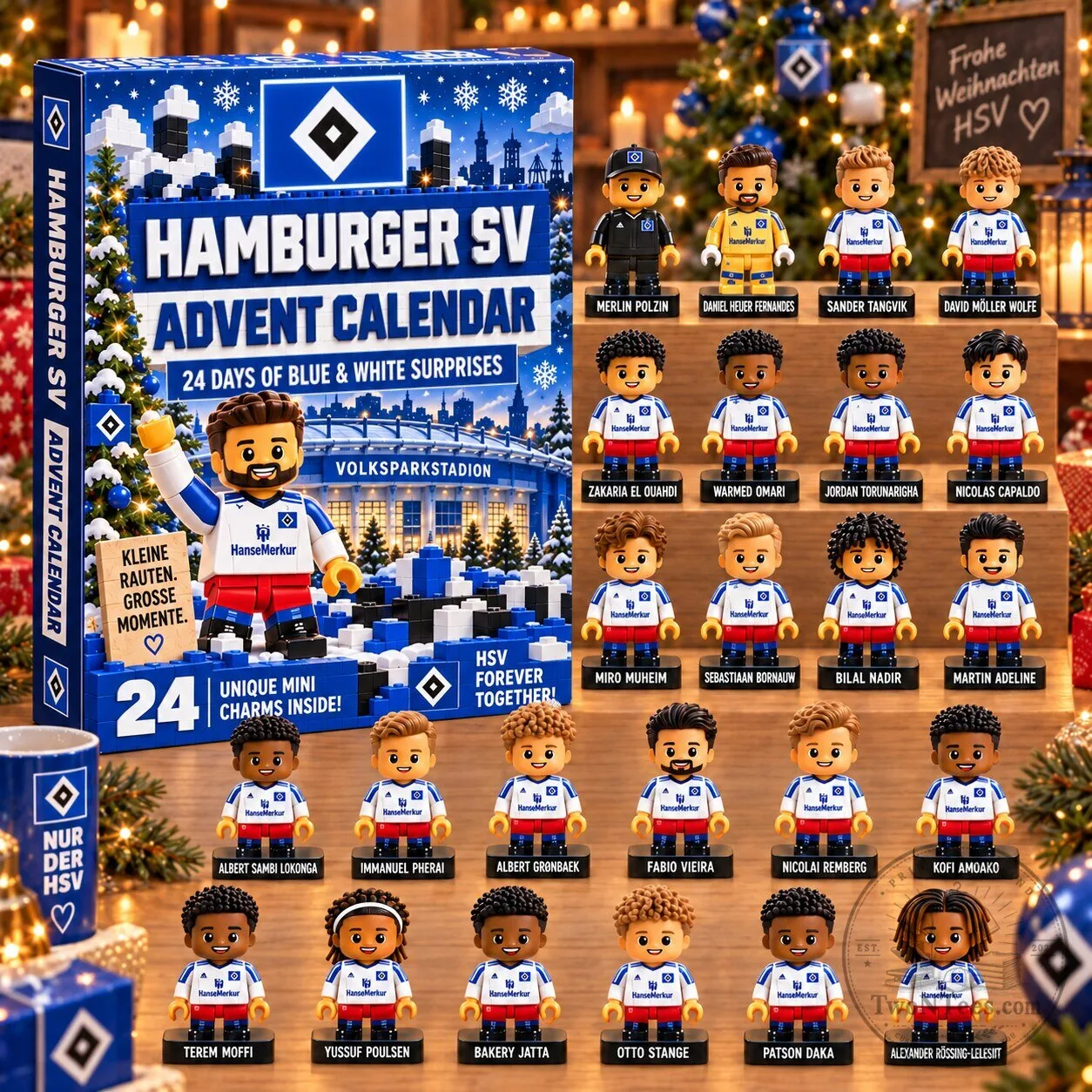 Hamburger SV Football Club 24 Day Christmas Advent Calendar