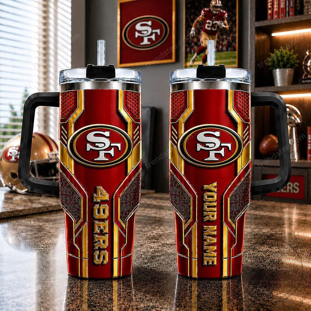 San Francisco 49ers NFL Football Team Personalized Name Stainless Steel Tumbler 1 San Francisco 49ers NFL Football Team Personalized Name Stainless Steel Tumbler
