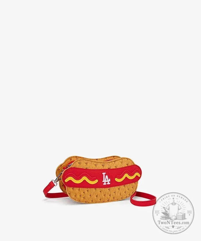 Los Angeles Dodgers Hot Dog Crossbody Bag 12 Los Angeles Dodgers Hot Dog Crossbody Bag