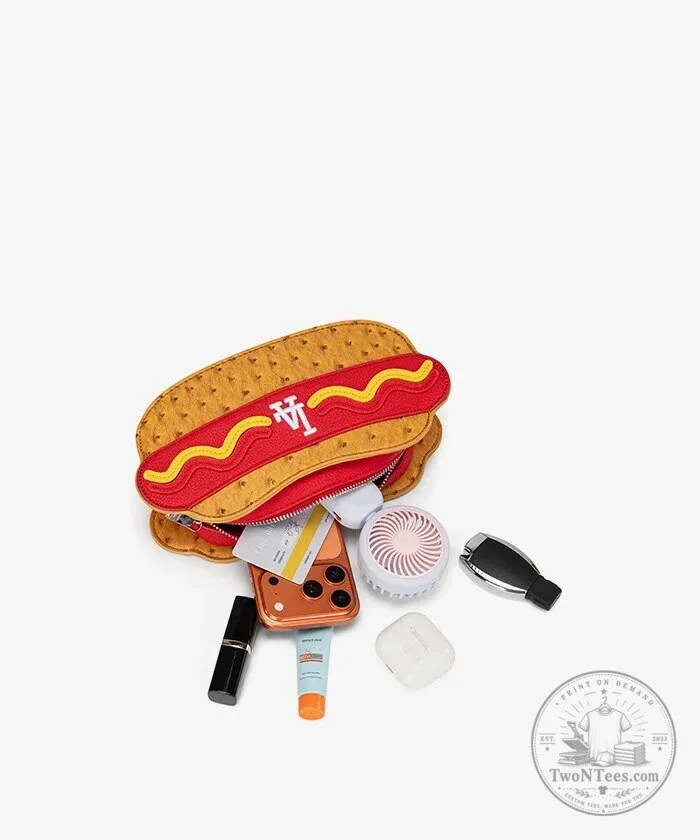 Los Angeles Dodgers Hot Dog Crossbody Bag 17 Los Angeles Dodgers Hot Dog Crossbody Bag