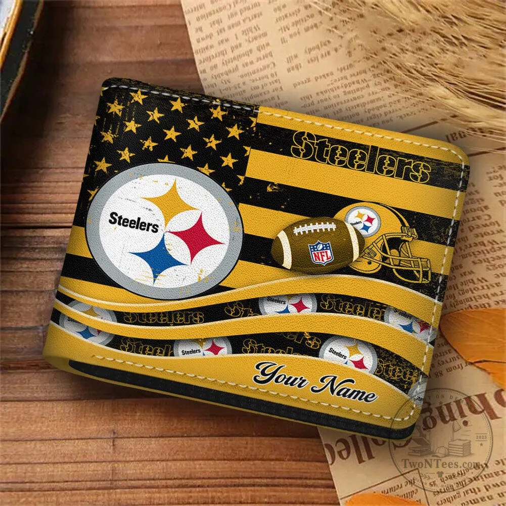 Pittsburgh Steelers Football Team Personalized Wallet 1 Pittsburgh Steelers Football Team Personalized Wallet