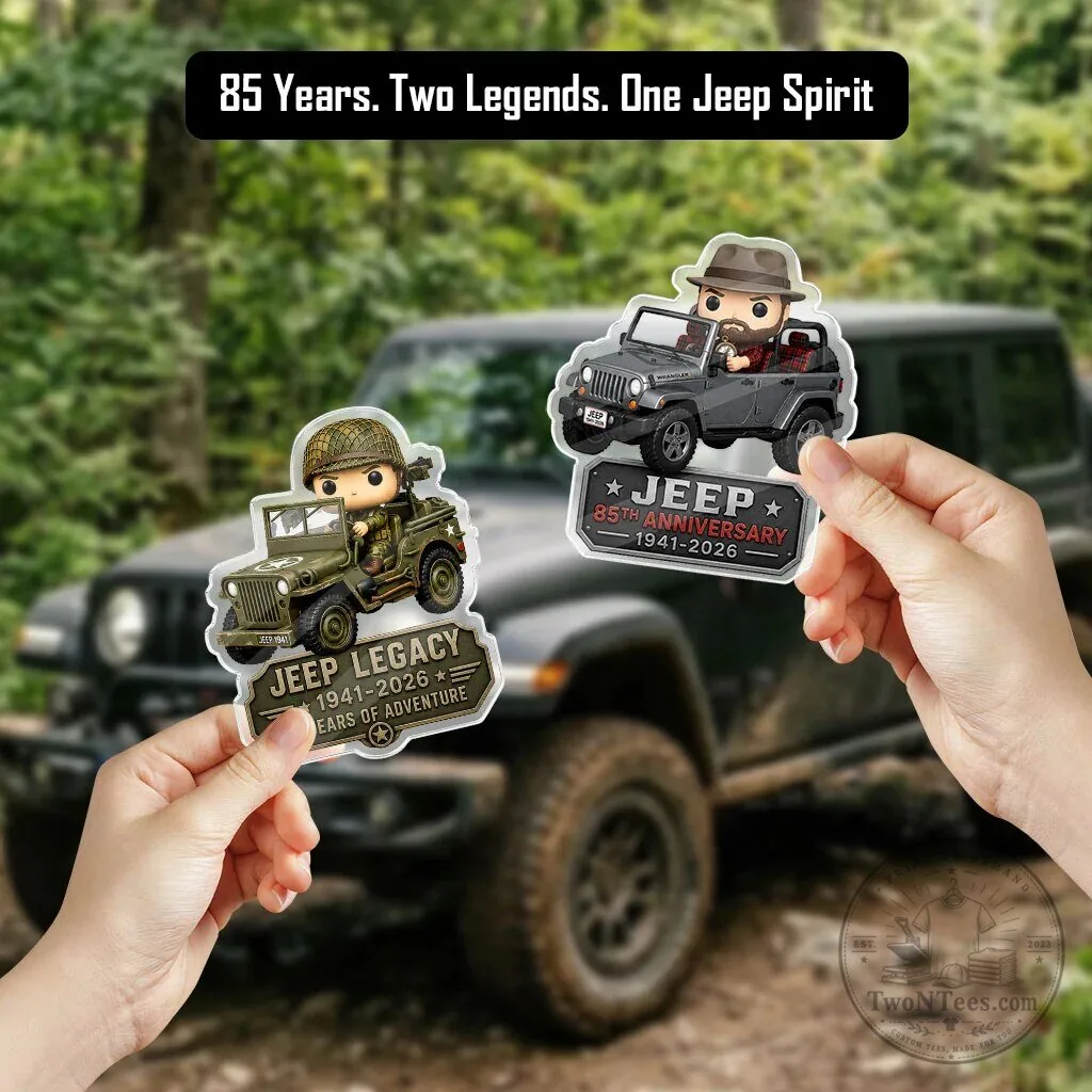 Jeep Legacy 85 Years of Adventure Commemorative Military Vehicle Magnet 7 Jeep Legacy 85 Years of Adventure Commemorative Military Vehicle Magnet