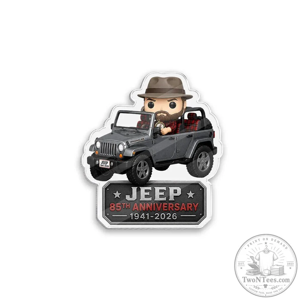 Jeep Legacy 85 Years of Adventure Commemorative Military Vehicle Magnet 8 Jeep Legacy 85 Years of Adventure Commemorative Military Vehicle Magnet