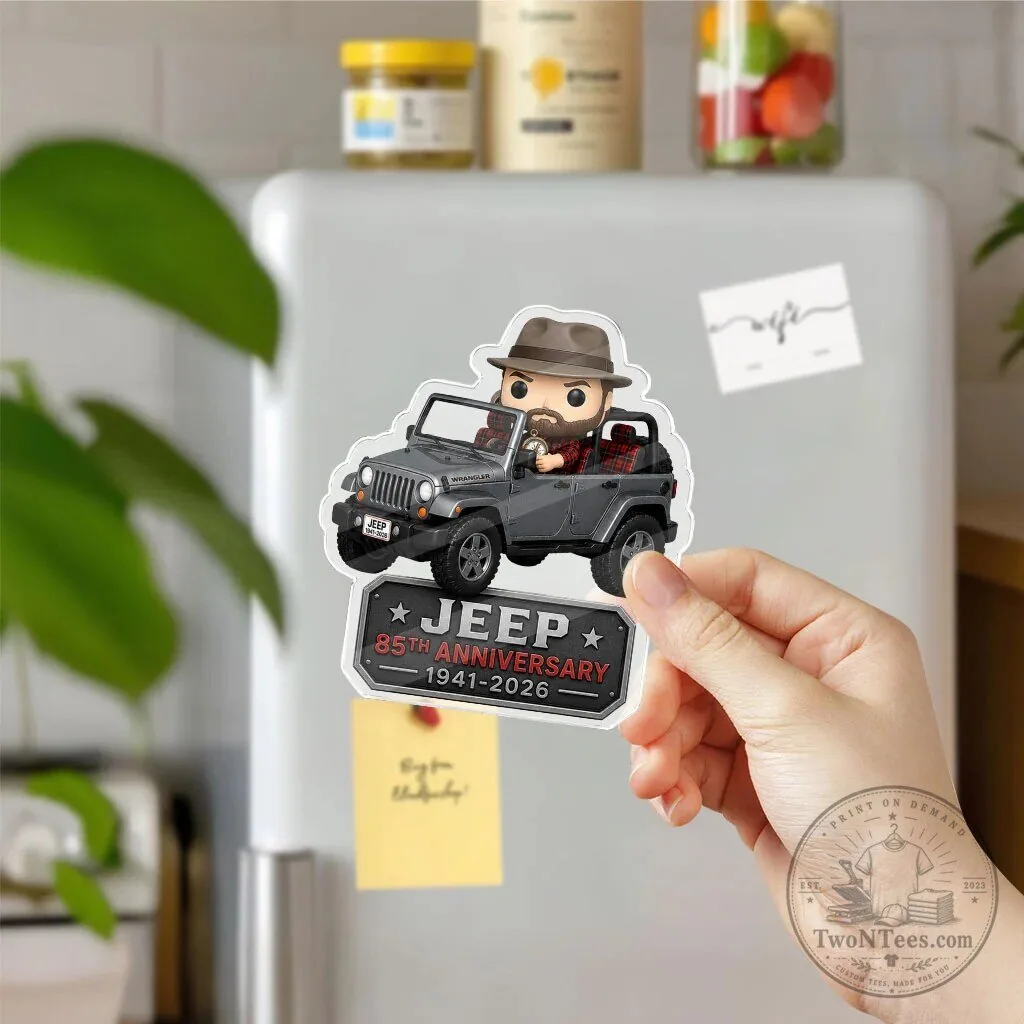 Jeep Legacy 85 Years of Adventure Commemorative Military Vehicle Magnet 9 Jeep Legacy 85 Years of Adventure Commemorative Military Vehicle Magnet