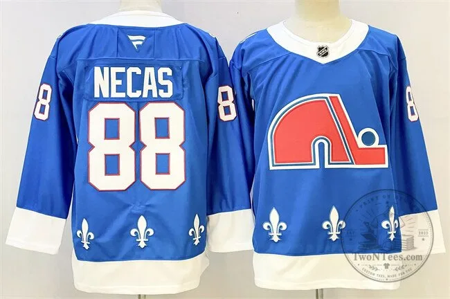 Carolina Hurricanes Martin Necas #88 Blue Hockey Jersey