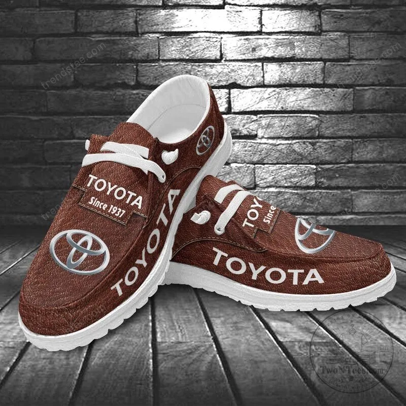 Toyota Logo Brown Casual Design Loafer Shoes for Men and Women 10 Toyota Logo Brown Casual Design Loafer Shoes for Men and Women
