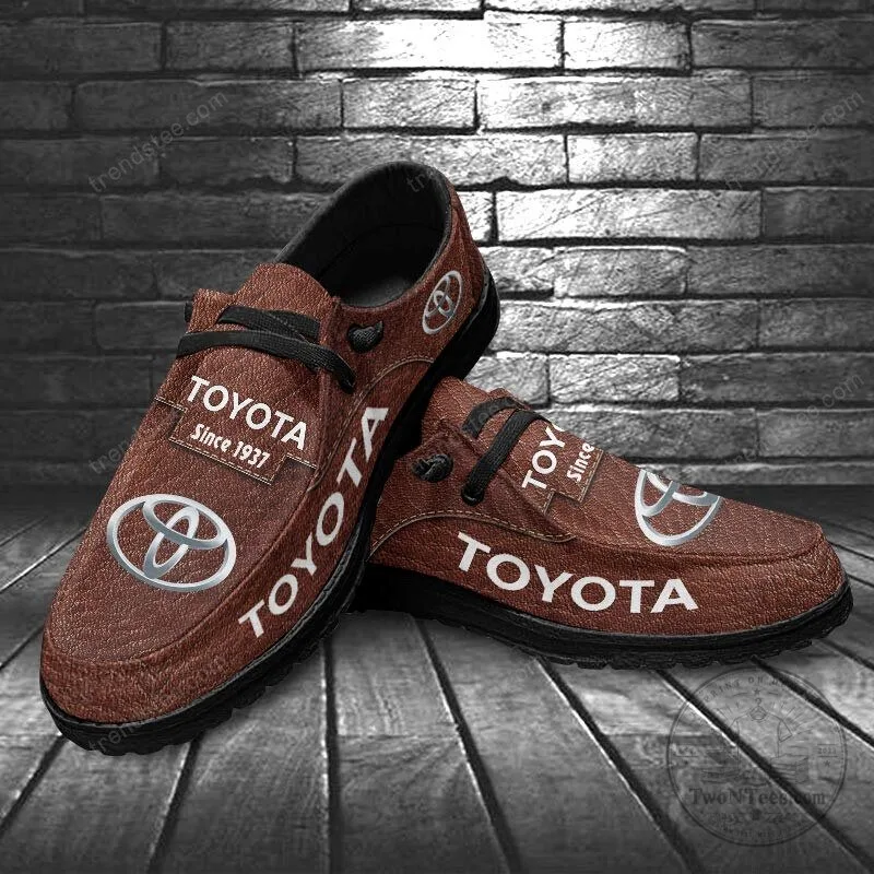 Toyota Logo Brown Casual Design Loafer Shoes for Men and Women 13 Toyota Logo Brown Casual Design Loafer Shoes for Men and Women