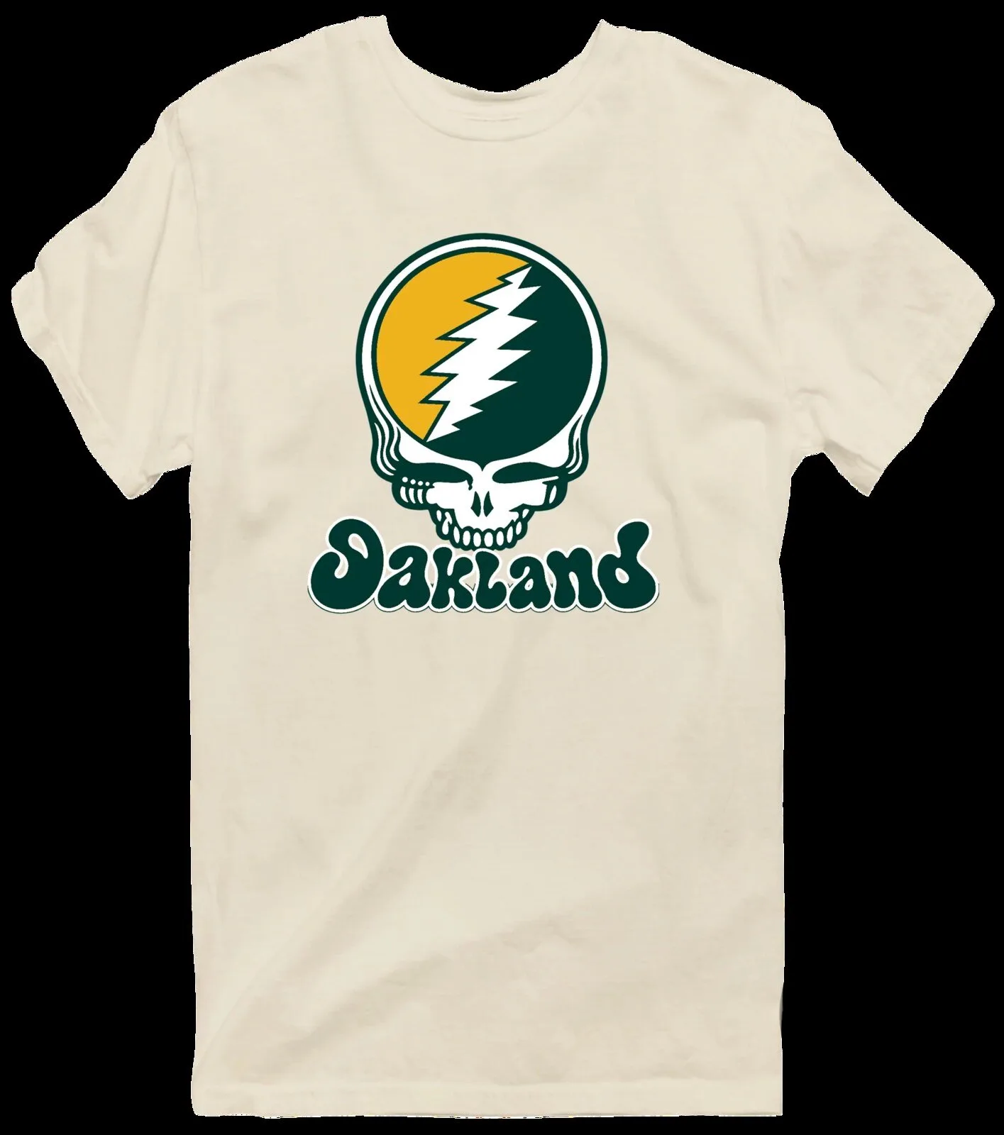 Oakland Athletics Grateful Dead Steal Your Face Baseball T-Shirt 13 Oakland Athletics Grateful Dead Steal Your Face Baseball T-Shirt