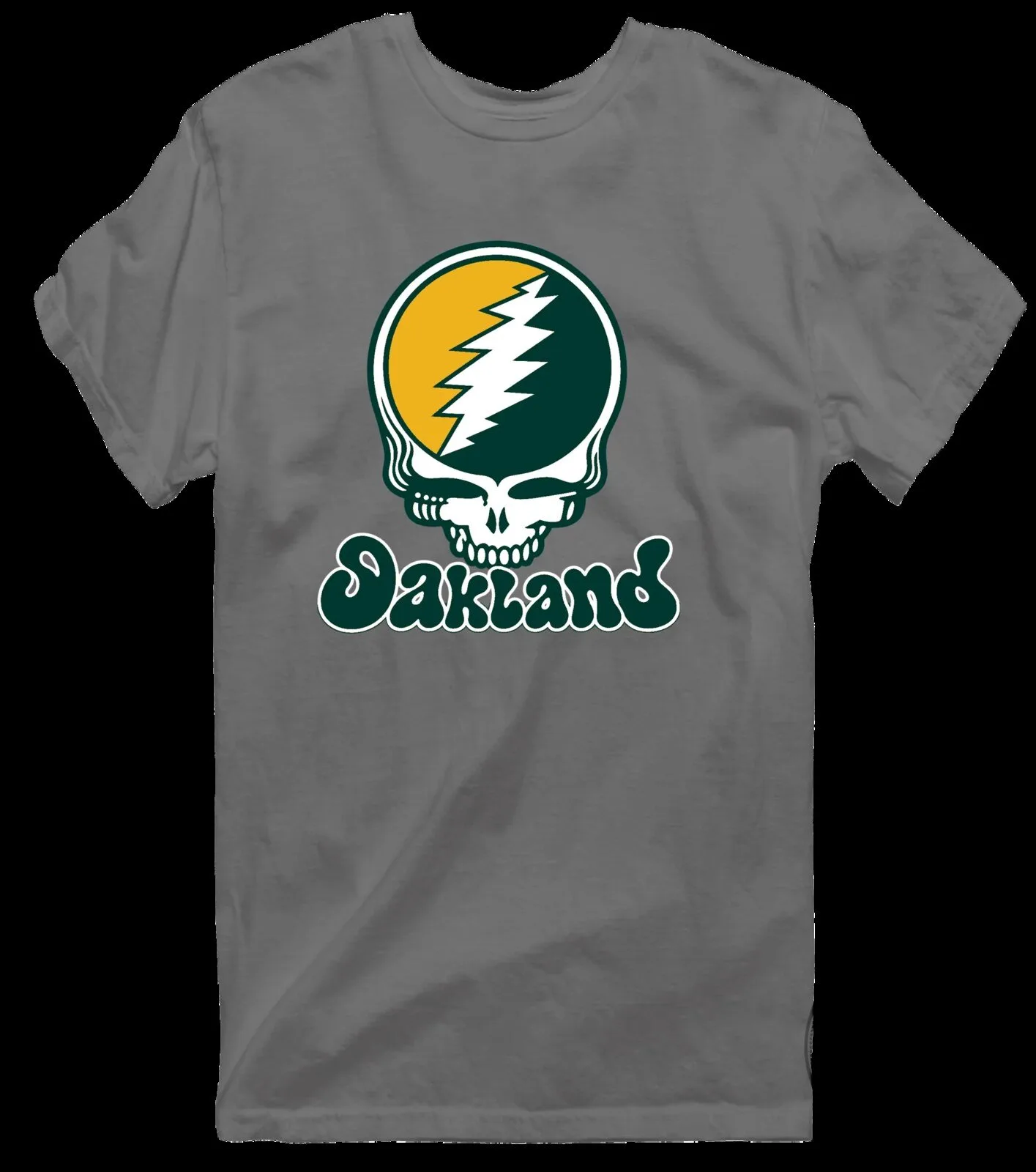 Oakland Athletics Grateful Dead Steal Your Face Baseball T-Shirt 19 Oakland Athletics Grateful Dead Steal Your Face Baseball T-Shirt