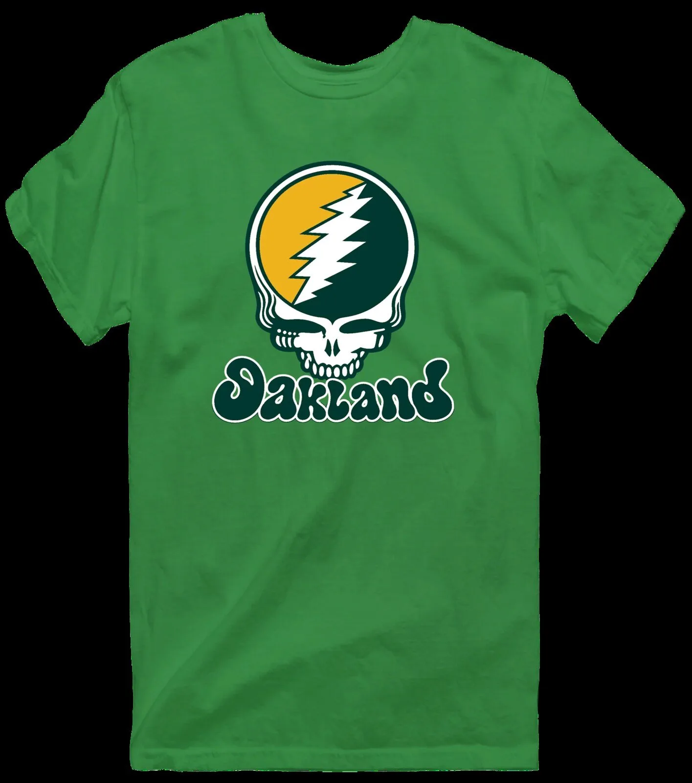 Oakland Athletics Grateful Dead Steal Your Face Baseball T-Shirt 23 Oakland Athletics Grateful Dead Steal Your Face Baseball T-Shirt