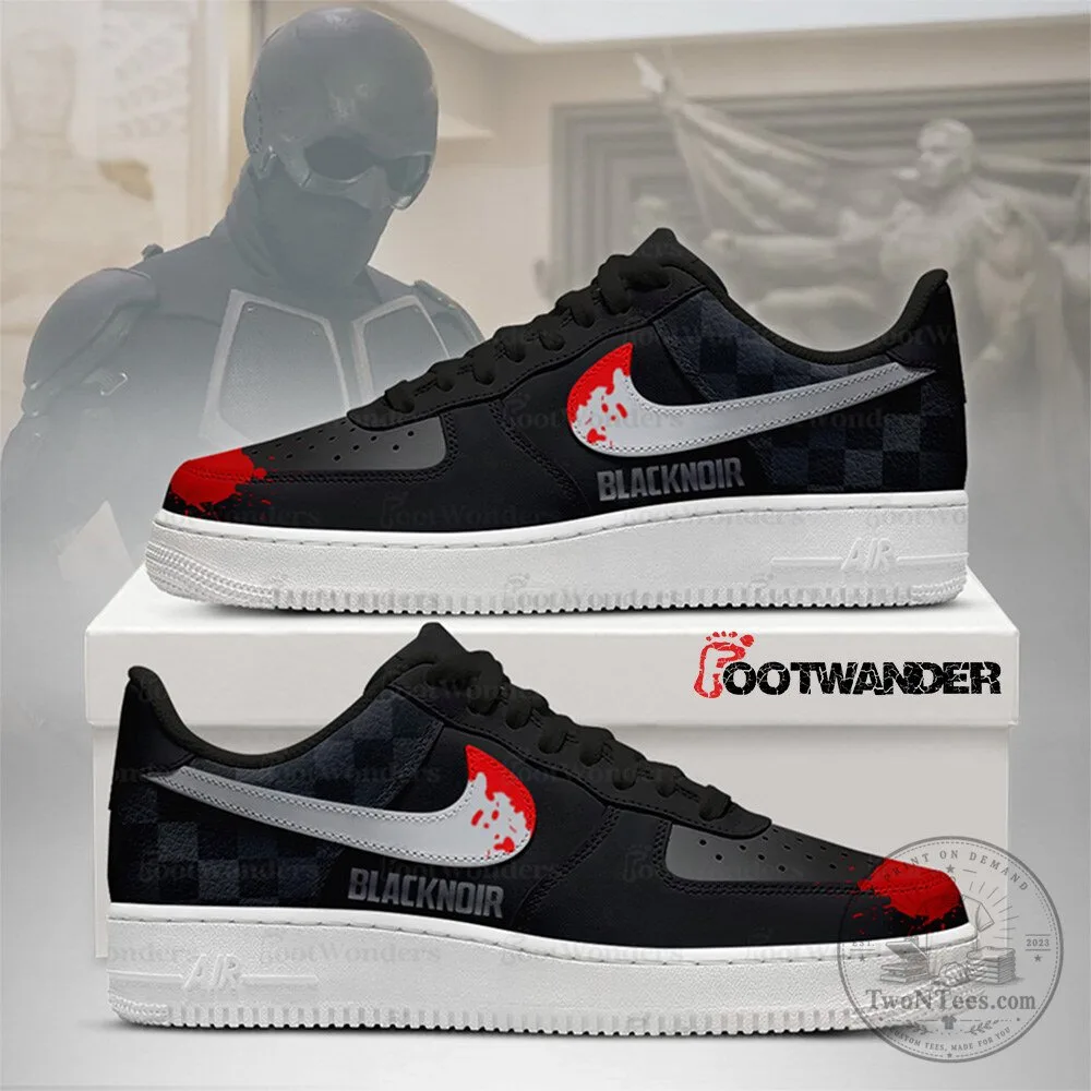 The Boys Black Noir Splatter Custom Sneakers 3 The Boys Black Noir Splatter Custom Sneakers