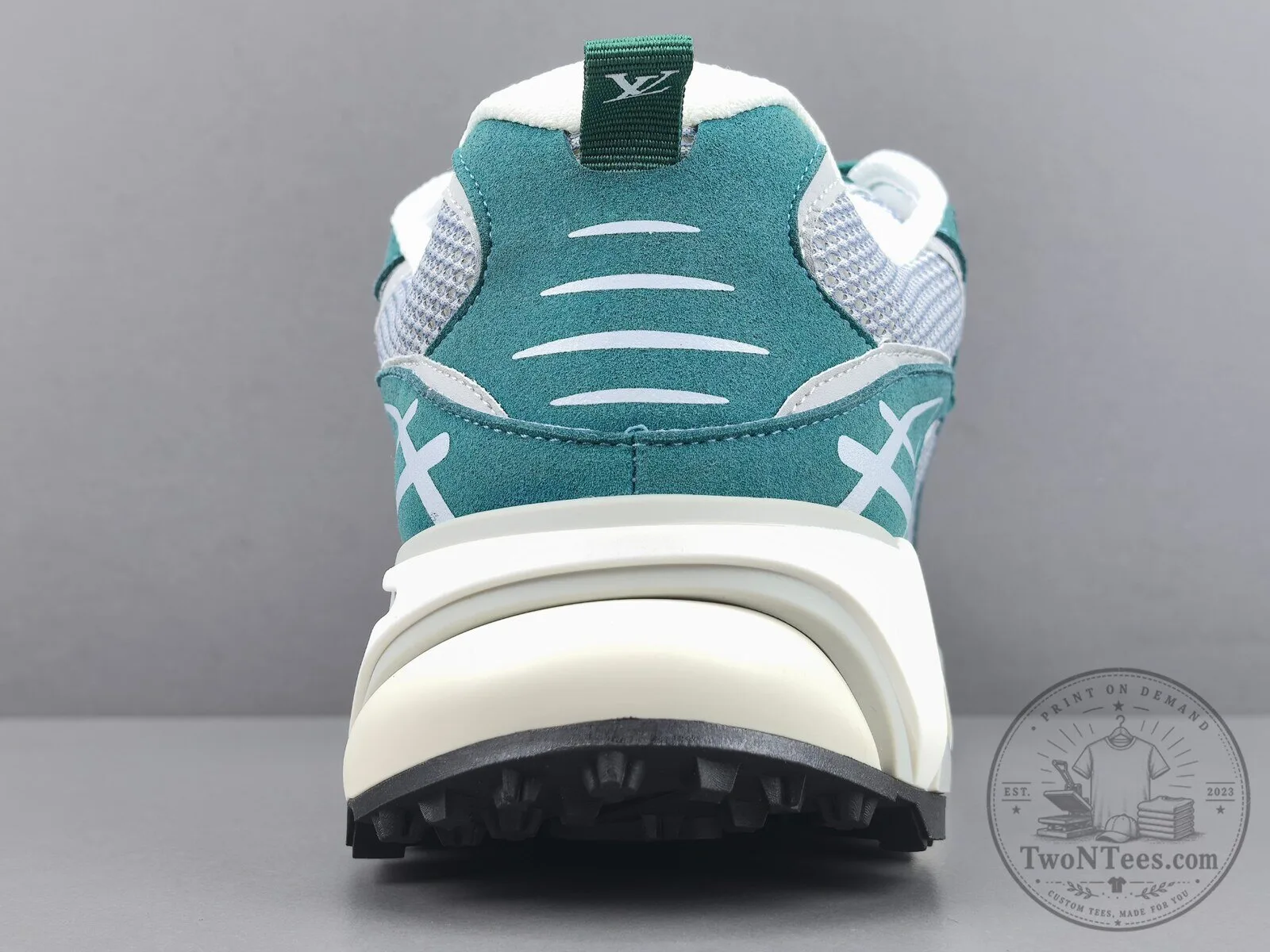 Louis Vuitton Runner Tactic Green Mesh and Suede Sneakers 21 Louis Vuitton Runner Tactic Green Mesh and Suede Sneakers