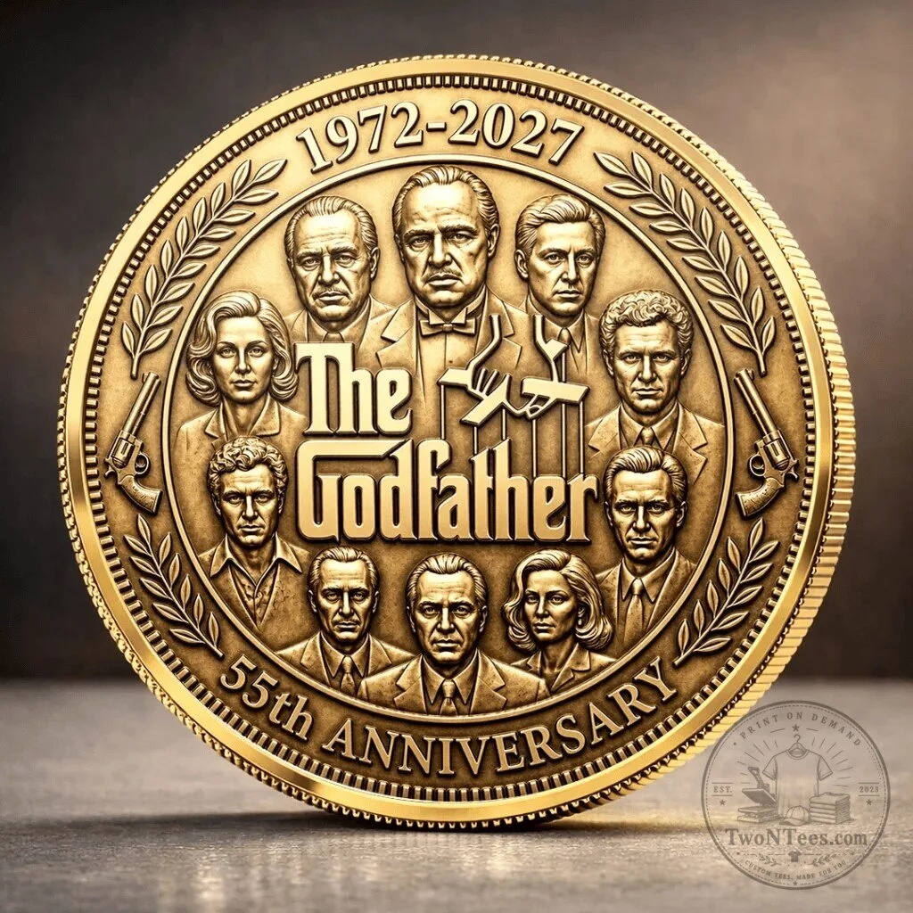 The Godfather 55th Anniversary 1972-2027 Commemorative Gold Coin